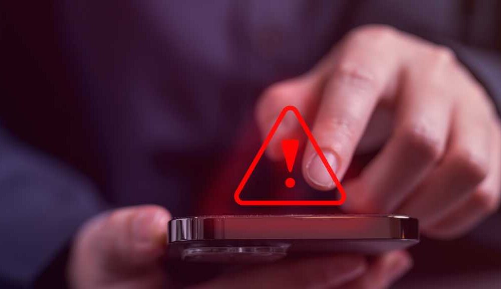 Handy Smartphone Alarm Warnung