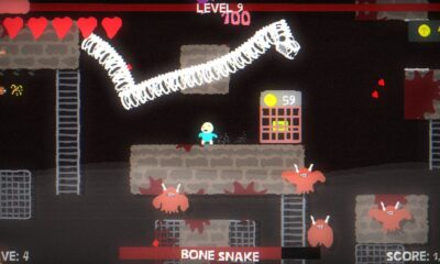 Every detail of Blood Dungeon looks slapdash, but its mix of platformer and Vampire survivors gets my heart thumping