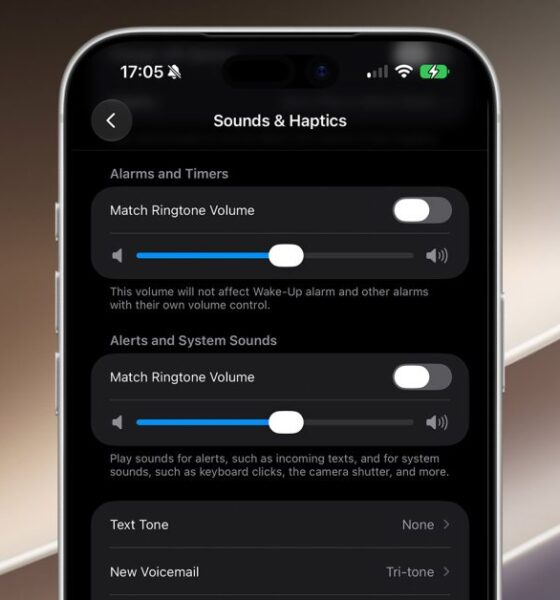 iOS 27 adds independent volume settings for alarms, timers, more