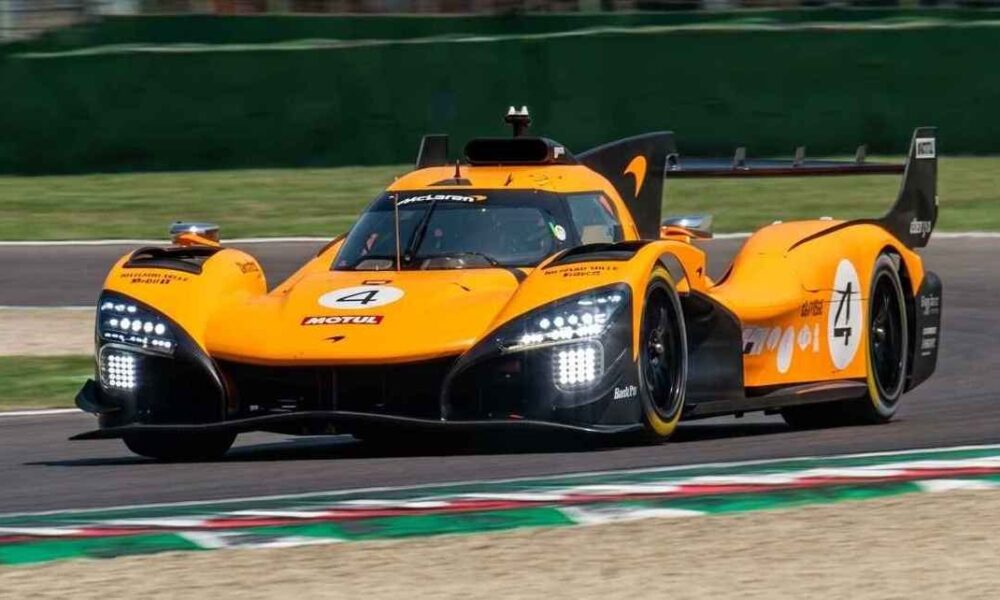 McLaren MCL-HY Le Mans hypercar spotted track testing at Imola