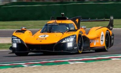 McLaren MCL-HY Le Mans hypercar spotted track testing at Imola