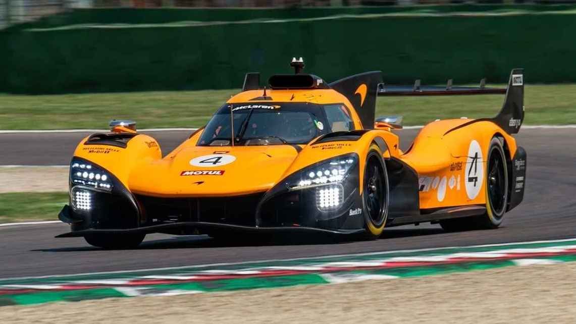 McLaren MCL-HY Le Mans hypercar spotted track testing at Imola