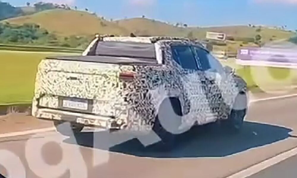 Toyota Corolla Cross ute spied in Brazil