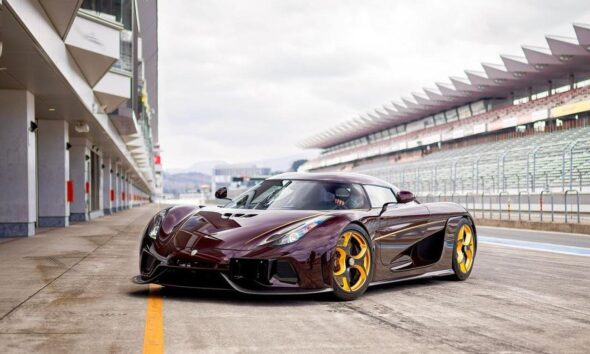 Burgundy Koenigsegg Regera-Japan-kenmsaito-1