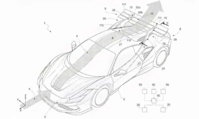 Ferrari's new clever rear wing can bend and twist when needed