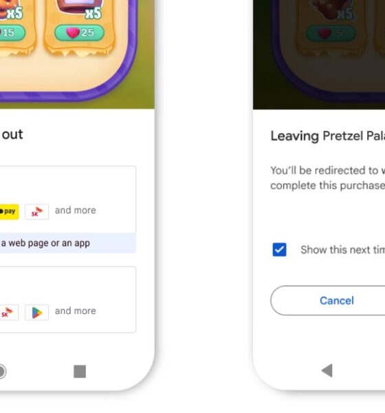 Google is finally opening the Play Store to outside payments