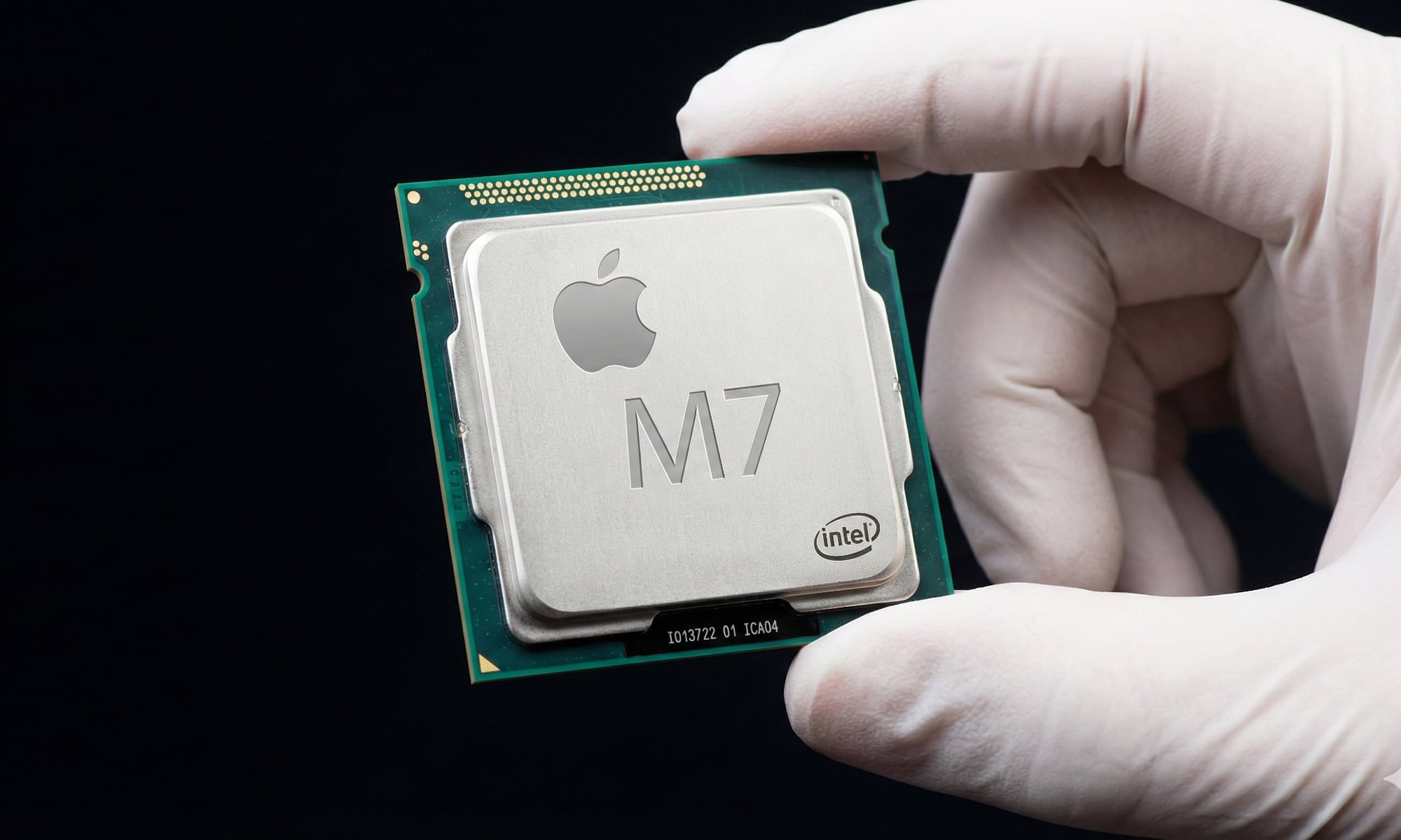 Intel made Apple M7 mockup concept image