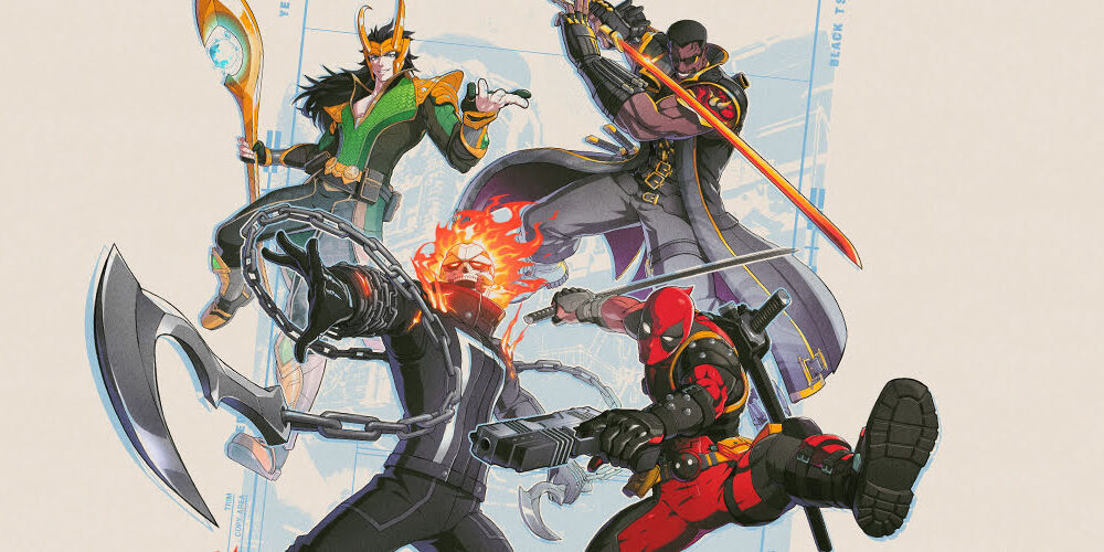 Marvel Tokon roster Deadpool Loki Blade Ghost Runner