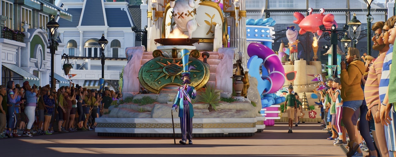 Planet Coaster 2 Parades header
