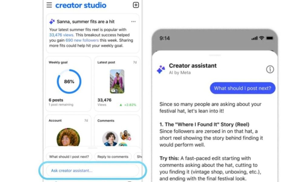 Facebook’s Creator Studio has been revived as an AI companion app