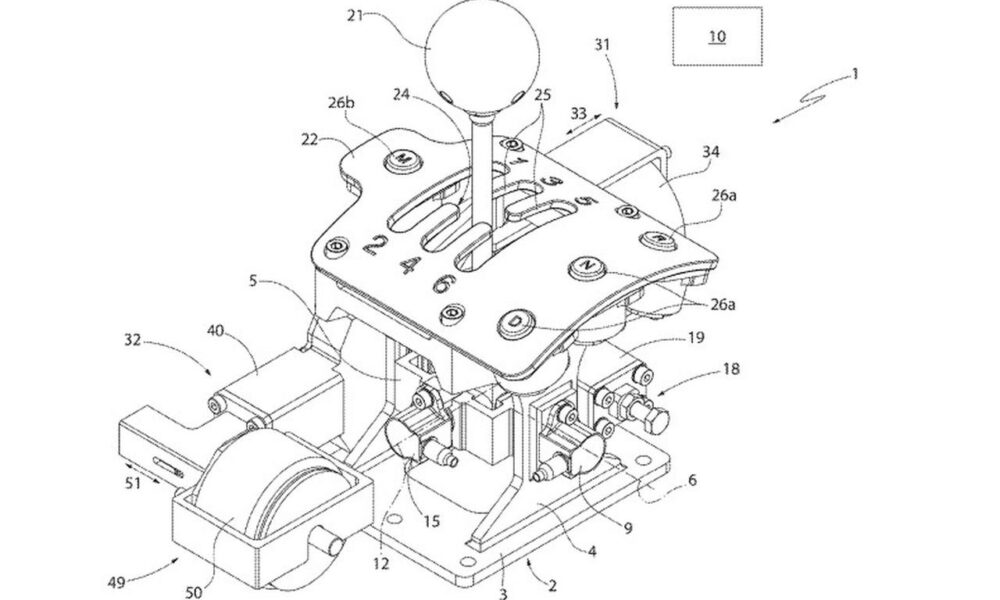 Ferrari patents electronic H-pattern manual shifter for automatic transmission