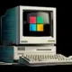 Nuneybits Vector art of the iconic Microsoft Windows logo