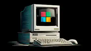 Nuneybits Vector art of the iconic Microsoft Windows logo