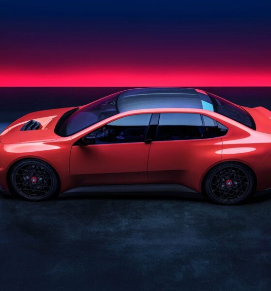 BMW M Concept Neue Klasse has no carbon fibre?!