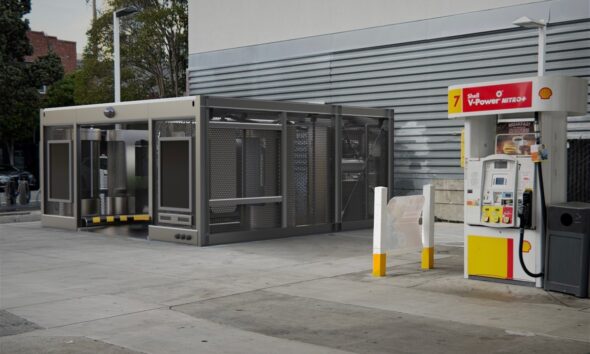 Aseon Labs' rendering of one of its automated robotaxi pods.