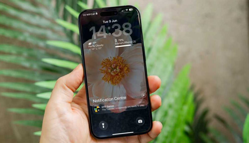 Liquid Glass on iPhone