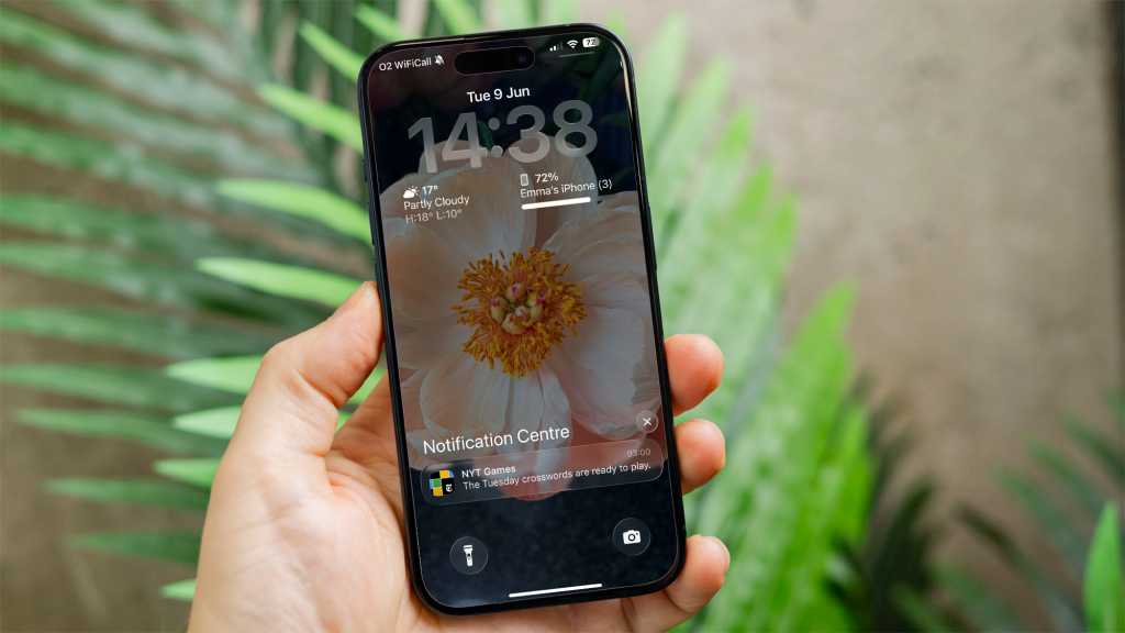 Liquid Glass on iPhone