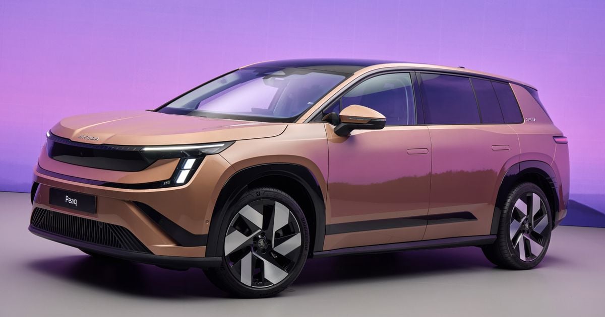 2027 Skoda Peaq electric family SUV revealed as the peak of Czech brand's lineup