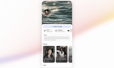 Google is letting social media stars customize their search result page