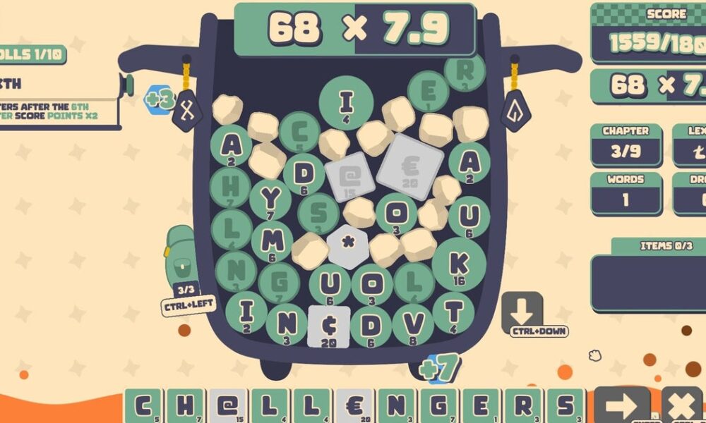 Lexispell is Balatro for people that love spelling bees and hate gambling
