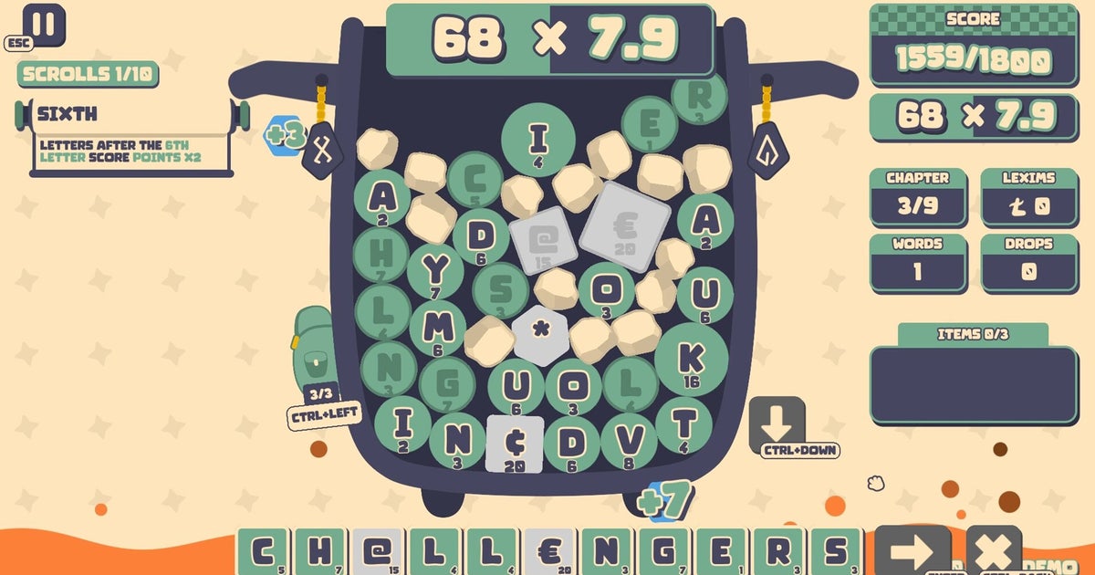 Lexispell is Balatro for people that love spelling bees and hate gambling