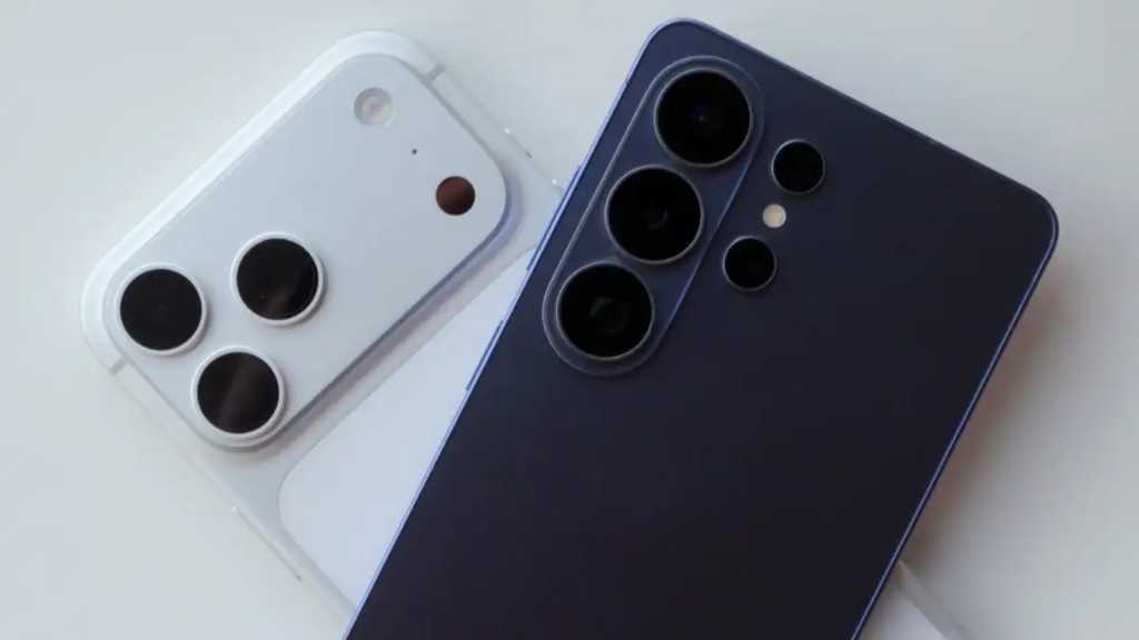 Apple iPhone 17 Pro Max and Samsung Galaxy S26 Ultra