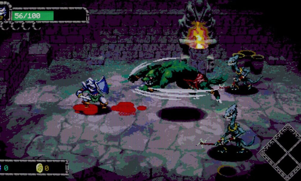 Dungeon Lurker's crunchy, grimey pixel art hides a metatextual secret beneath its roguelike, dungeon crawling veneers