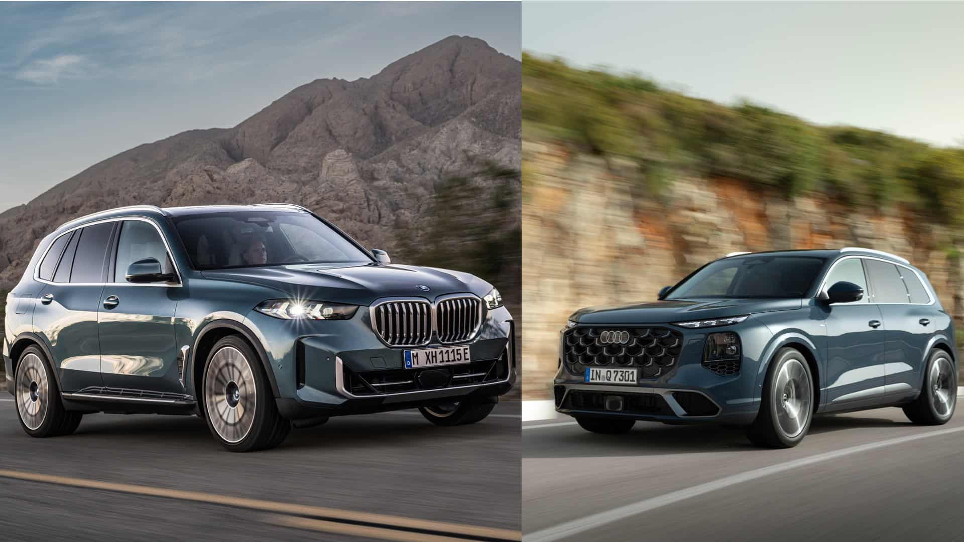 AUDI Q7 VS G05 X5 HERO