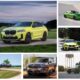 Lineup of BMW M models showcasing various body styles and colors, representing M Series depreciation comparison