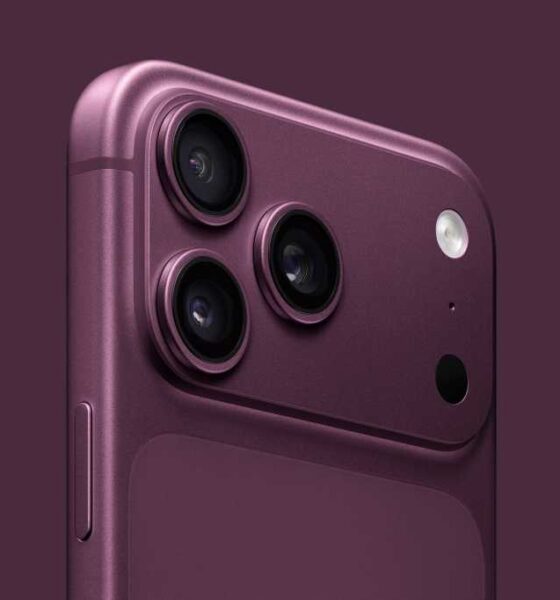 leaked iPhone 18 Pro color render in dark cherry