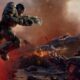 Gears of War E-Day header Marcus Jumping