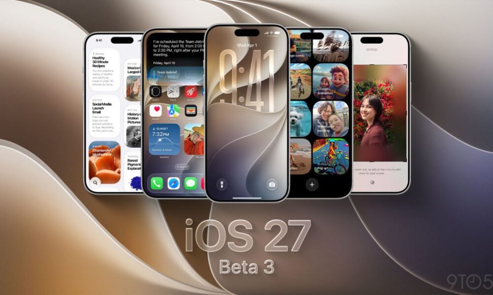 iOS 27 beta 3 now available as Apple tests major Siri AI upgrade