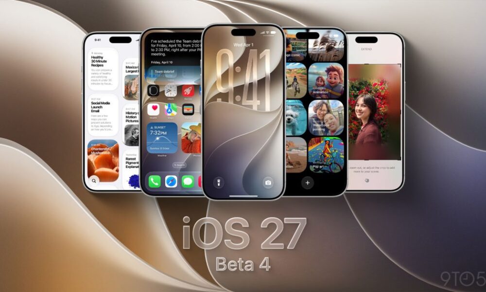iOS 27 beta 4 now available as Apple tests major Siri AI upgrade