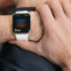 Apple Watch measuring blood oxygen