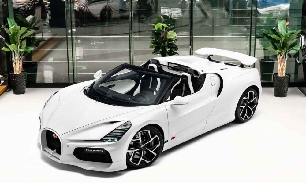 Bugatti Mistral with 0 miles up for sale; asking price $9.25 million