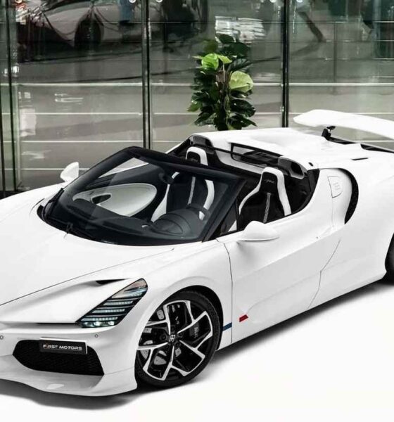 Bugatti Mistral with 0 miles up for sale; asking price $9.25 million