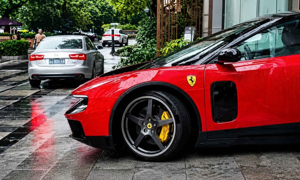 First Ferrari Luce EV arrives in China