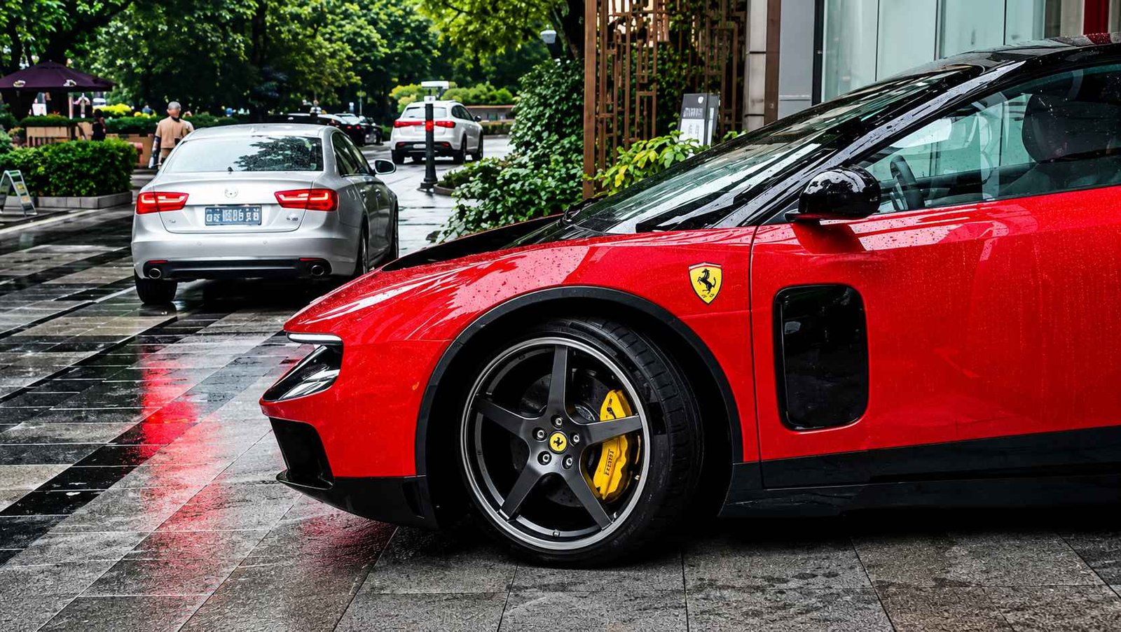 First Ferrari Luce EV arrives in China