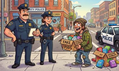 Selling fake airpods to cops