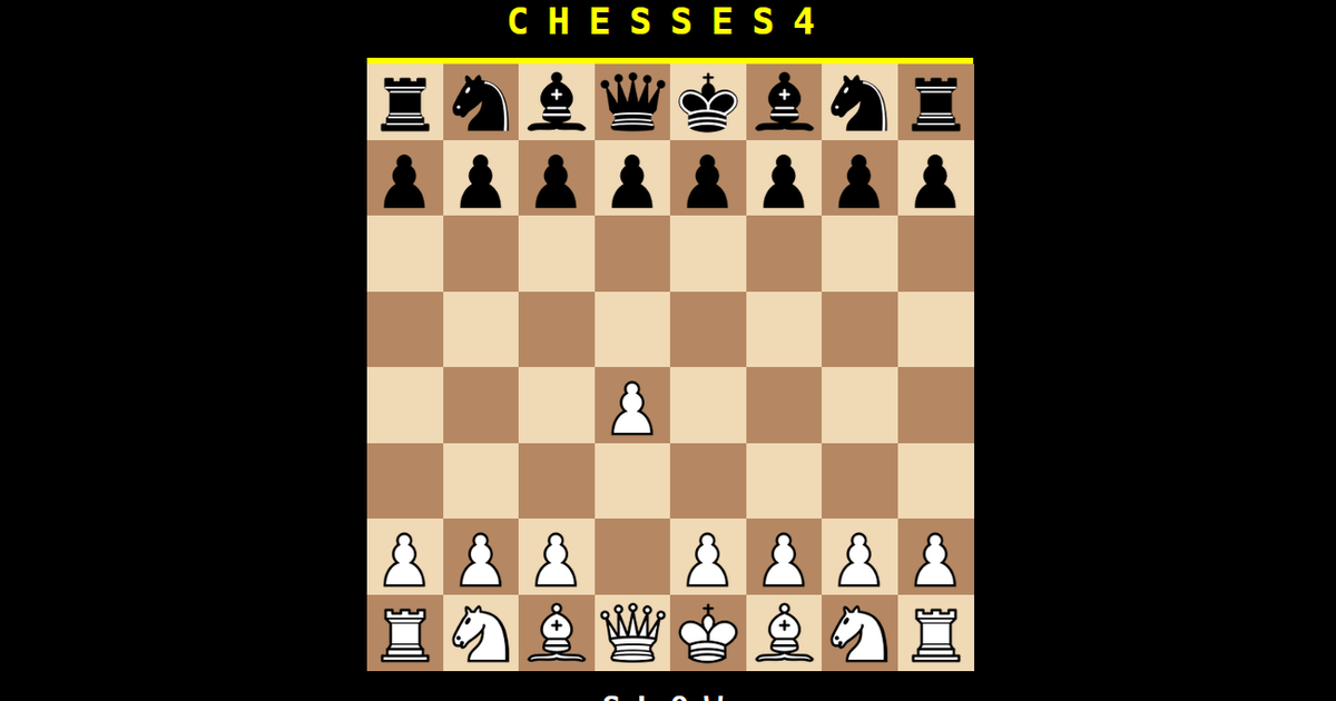 Well, Professor Pippin Barr, you've done it again: you've ruined chess