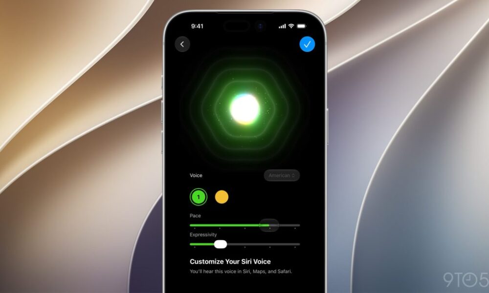 iOS 27 beta 3 lets users fine-tune how Siri sounds