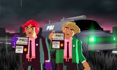 Green Suits is a surreal platformer stroke JRPG filled with Escher architecture and paranormal investigators
