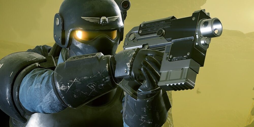 Helldivers 2 x Warhammer 40,000 drops Meltaguns and Bolt Pistols into battle in August