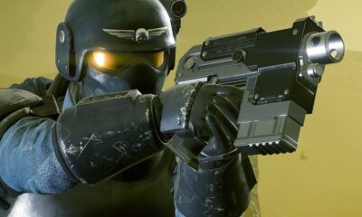 Helldivers 2 x Warhammer 40,000 drops Meltaguns and Bolt Pistols into battle in August