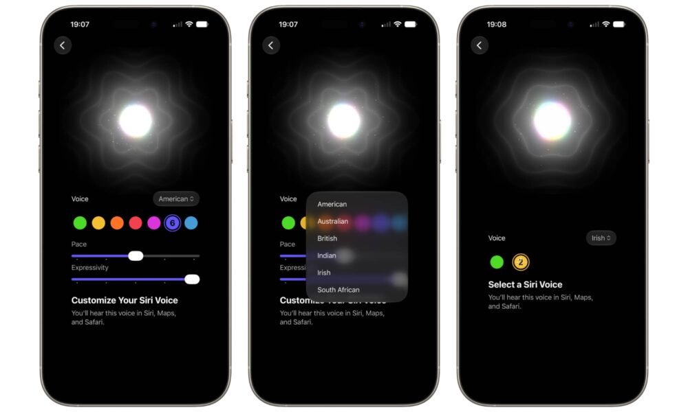 iOS 27 DB4 Siri Voices