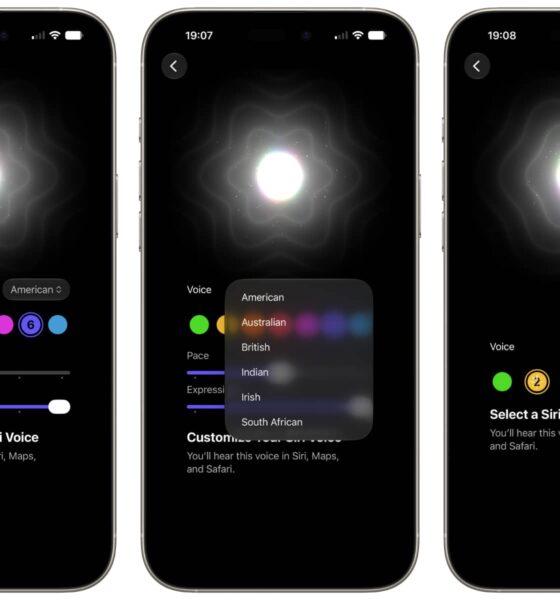 iOS 27 DB4 Siri Voices