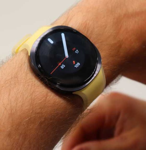 The Samsung Galaxy Watch 9 worn on a wrist