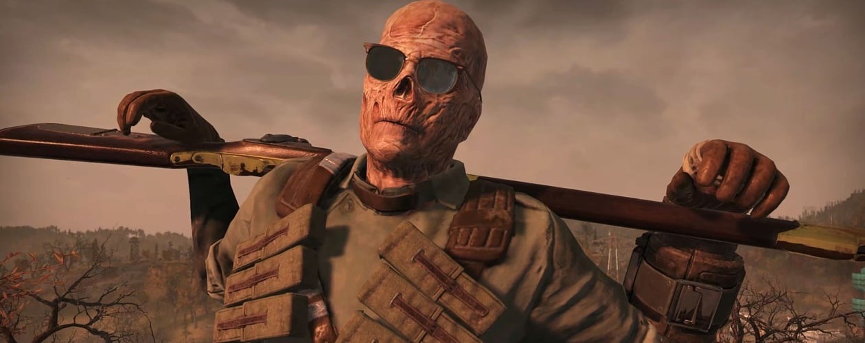 Fallout 76 player ghoul header