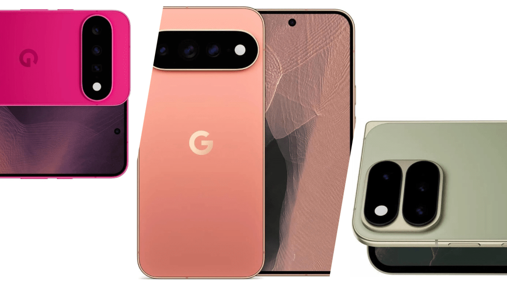 Google Pixel 11 colours ranked