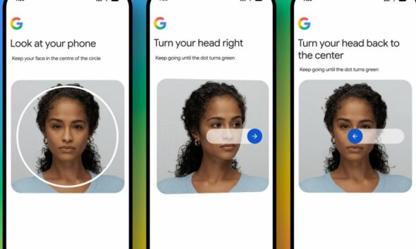 Google now lets you sign in to your account using a selfie video